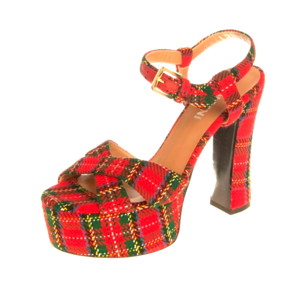 Pollini Tartan shoes 7 37